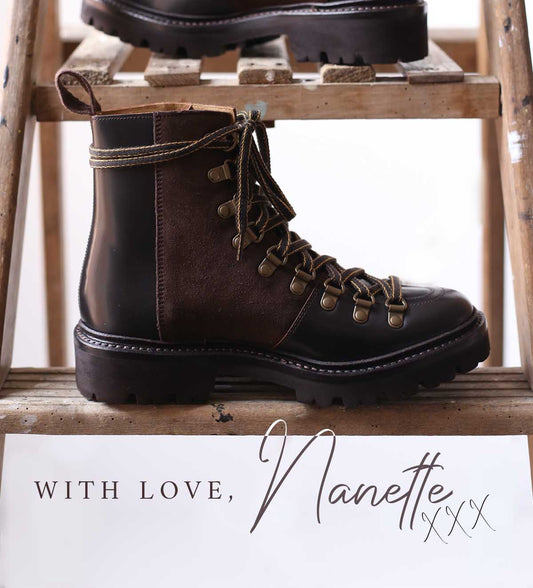 With love, Nanette – your fave Grenson hiker boot