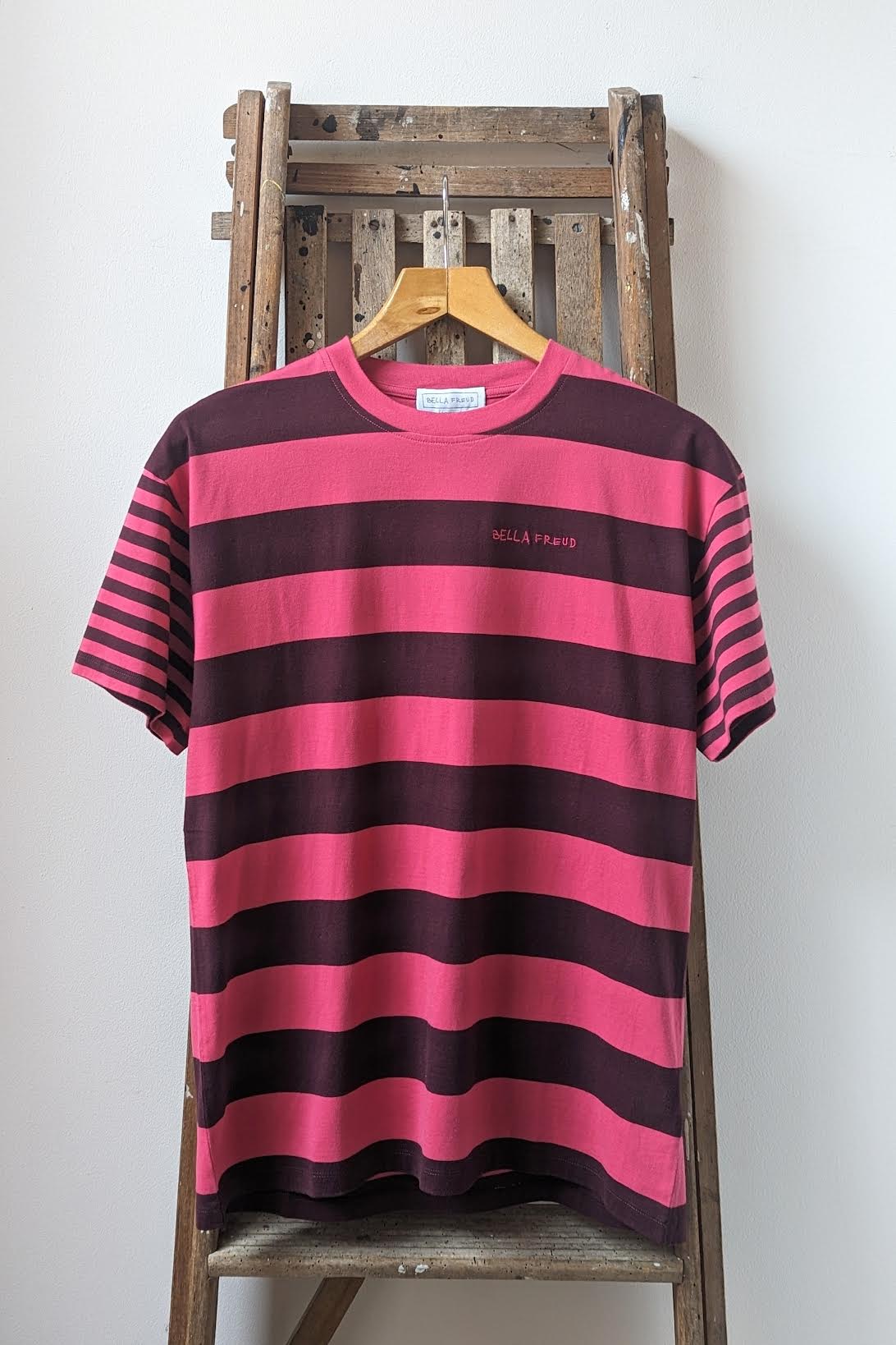 Raspberry Striped T-Shirt