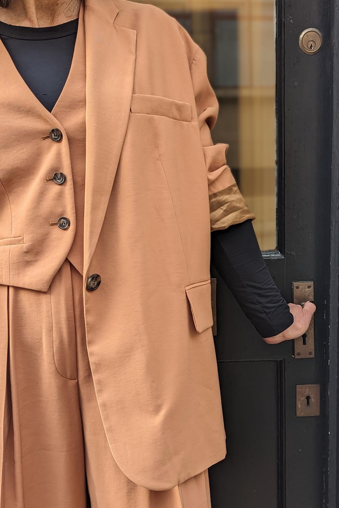 Vanessa Bruno - Virginia Marron Jacket - 32 The Guild