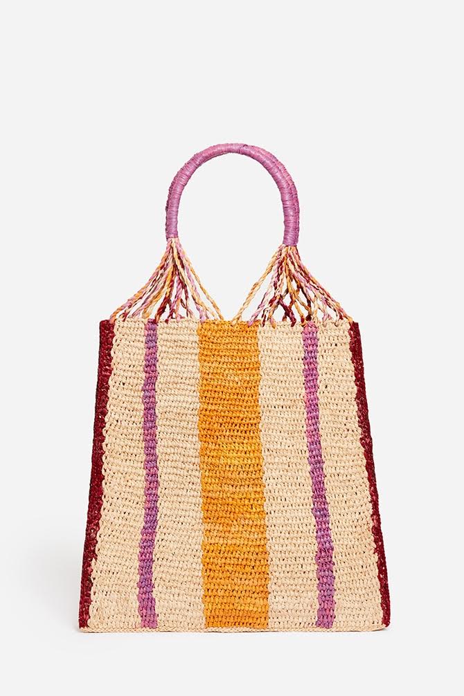 Vanessa bruno raffia tote sale