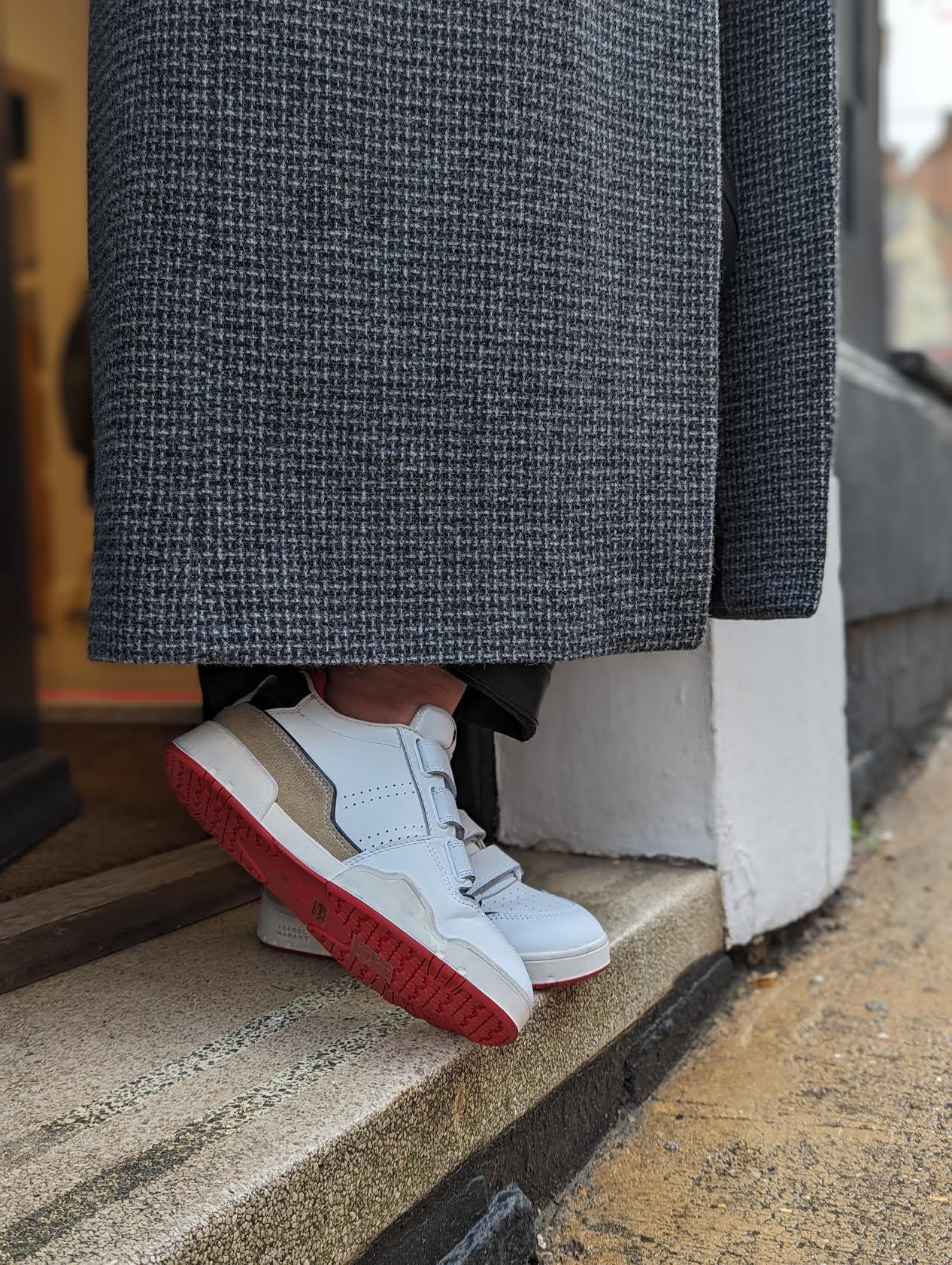Sabine Grey Wool Coat