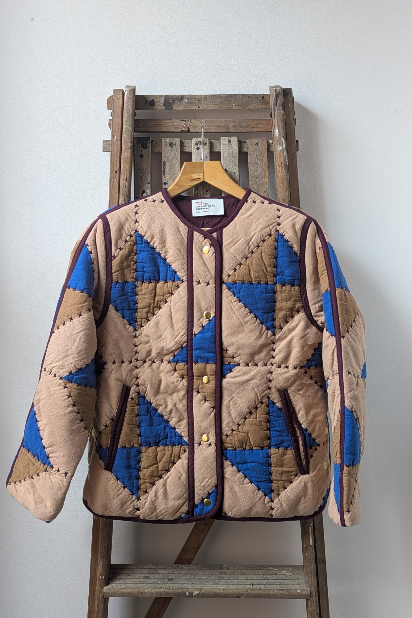 Vulca Losange Multi-Coloured Quilted Jacket