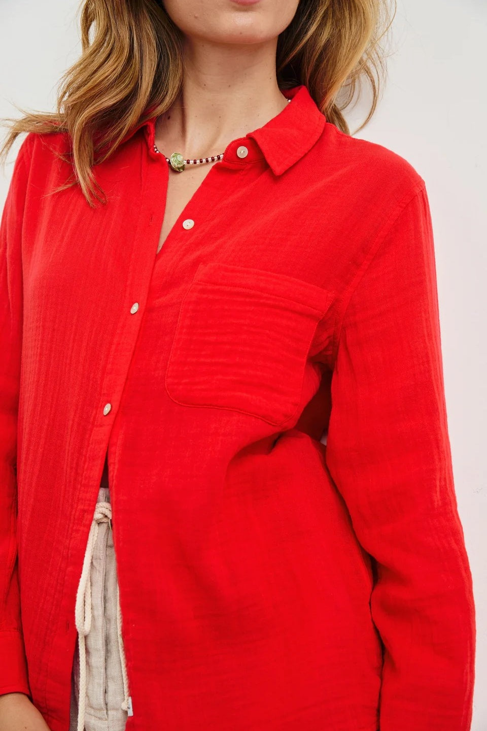 Ellis Cherry Organic Cotton Shirt