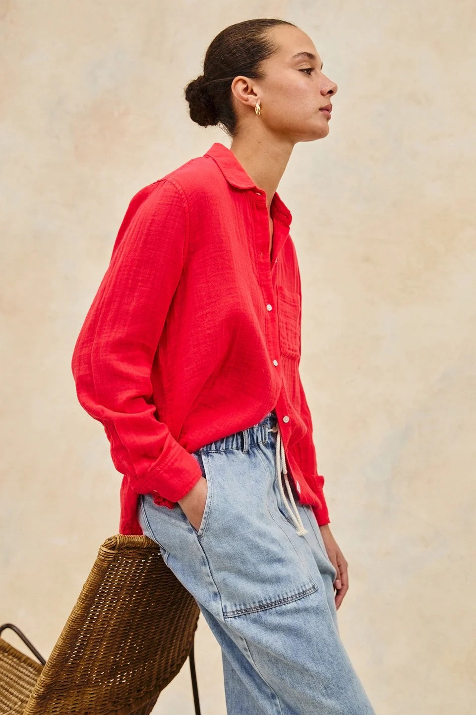 Ellis Cherry Organic Cotton Shirt