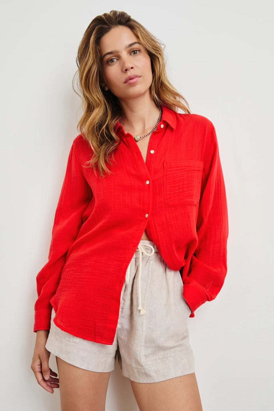Ellis Cherry Organic Cotton Shirt