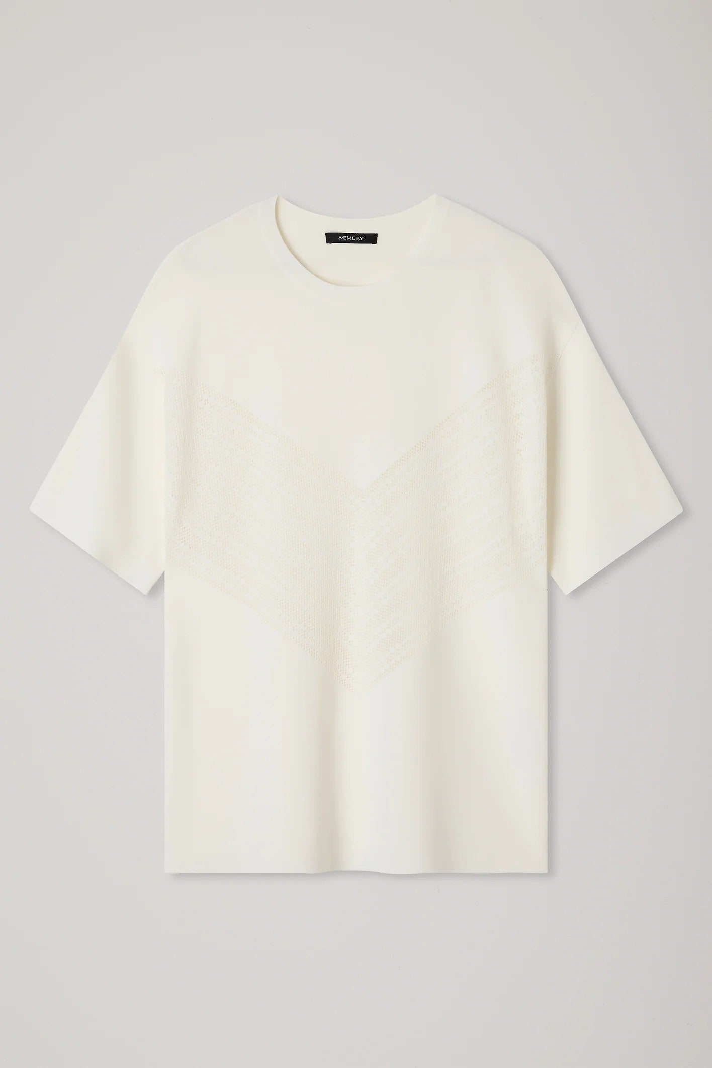 The Bea Knit T-shirt in Parchment