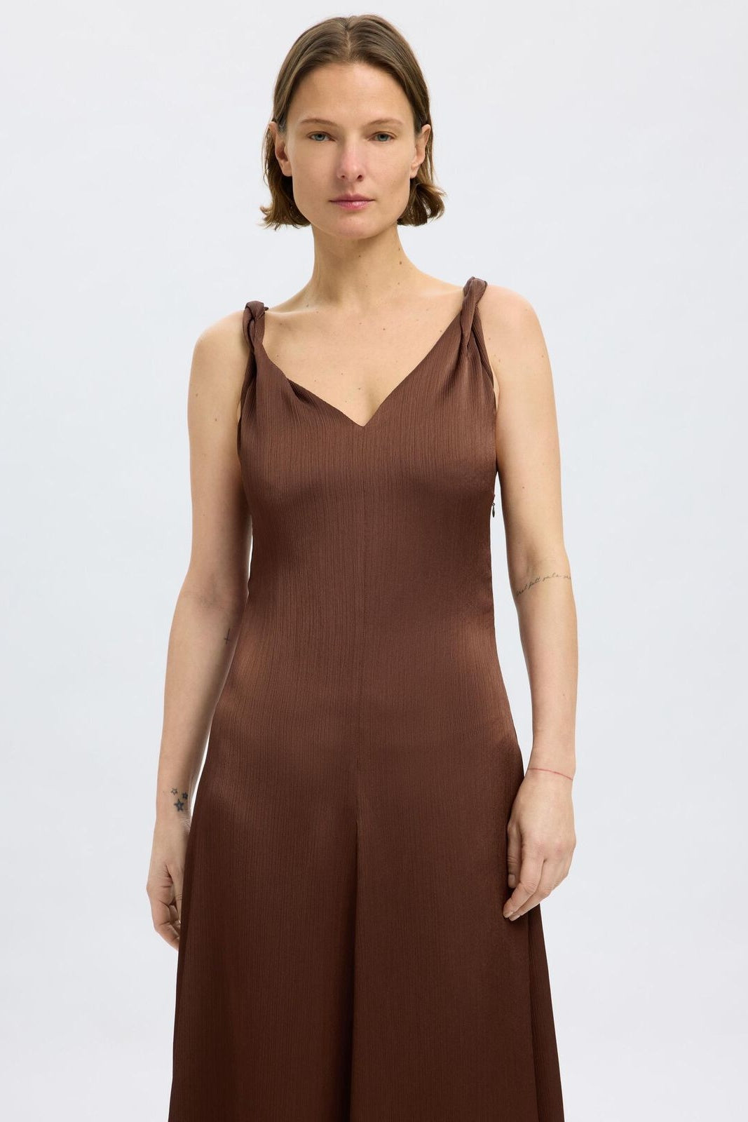 Slfnora Twisted Strap Dress