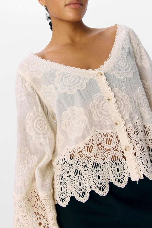 Objlotte Lace Top