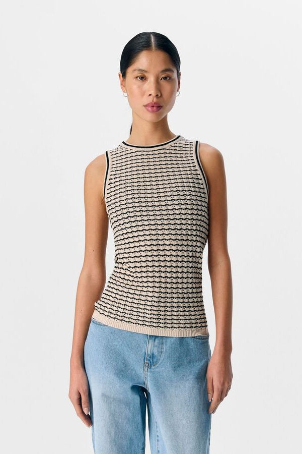 Objester Knitted Tank Top