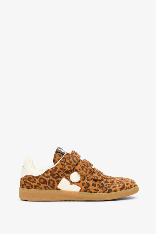 Beth Leopard Print Trainers