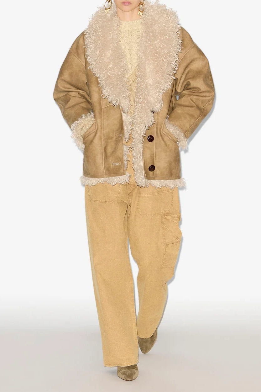 Clea Faux Shearling Coat