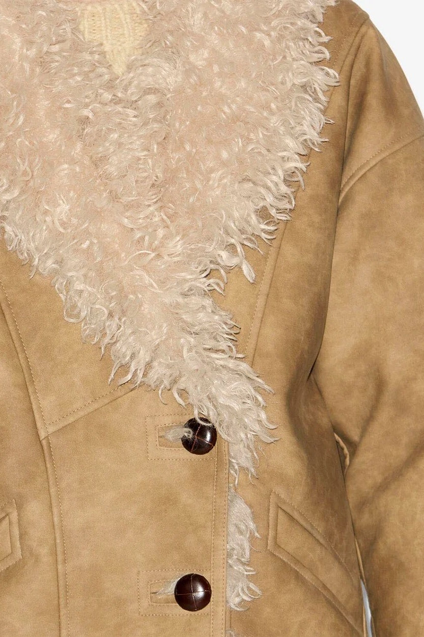 Clea Faux Shearling Coat