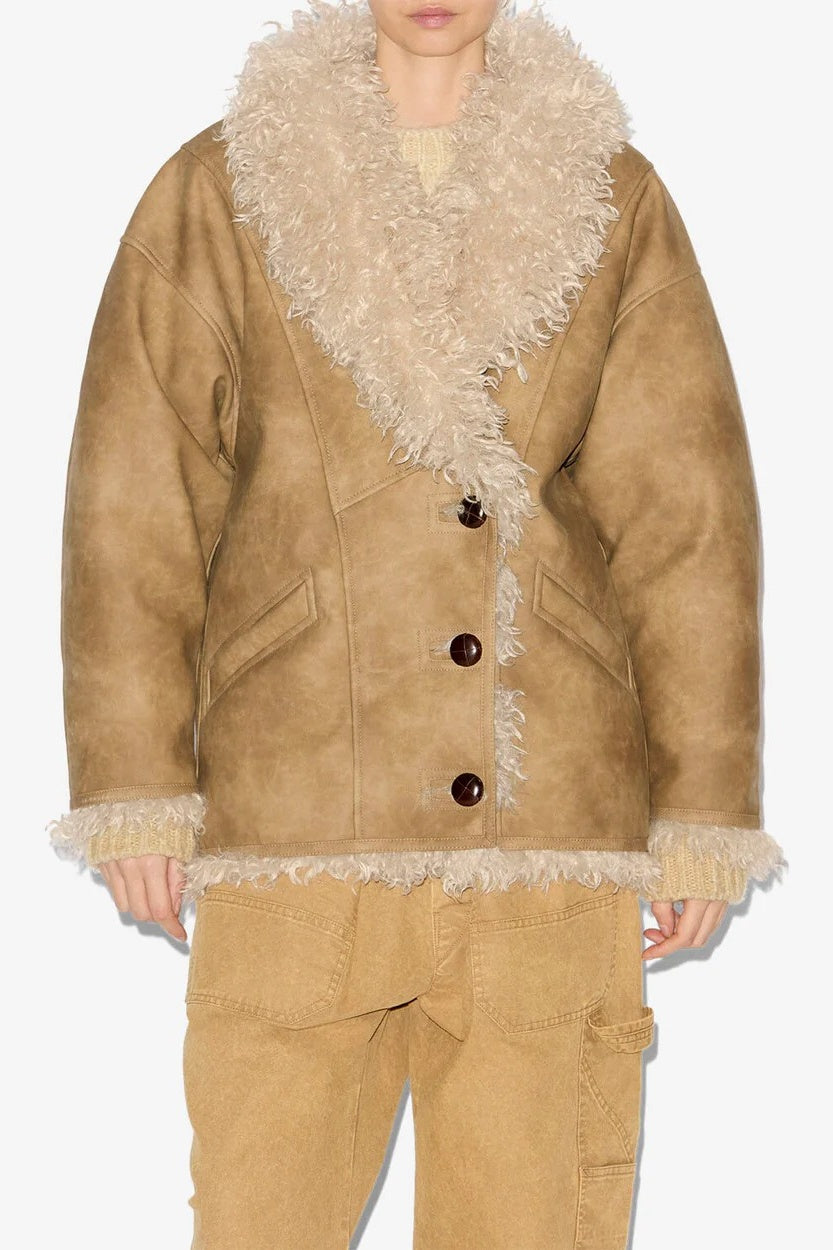 Clea Faux Shearling Coat