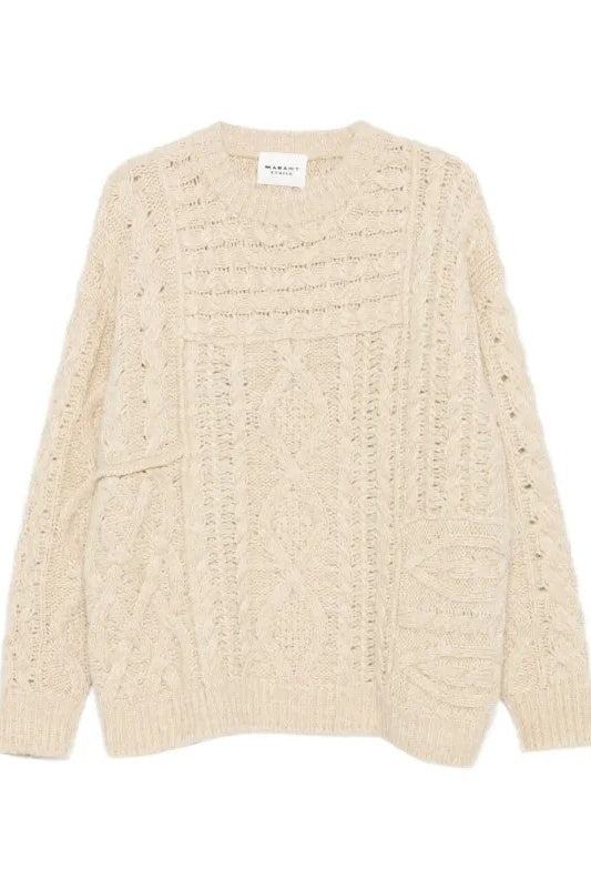 Deotille Cable Knit Sweater