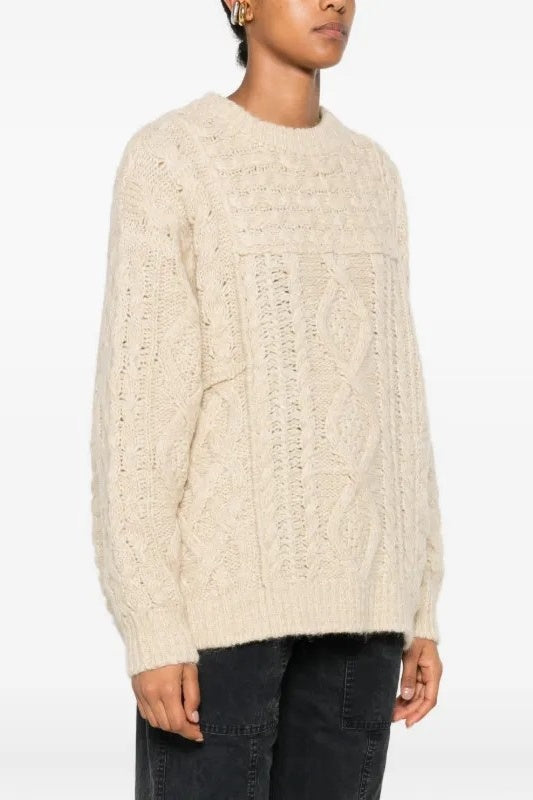 Deotille Cable Knit Sweater