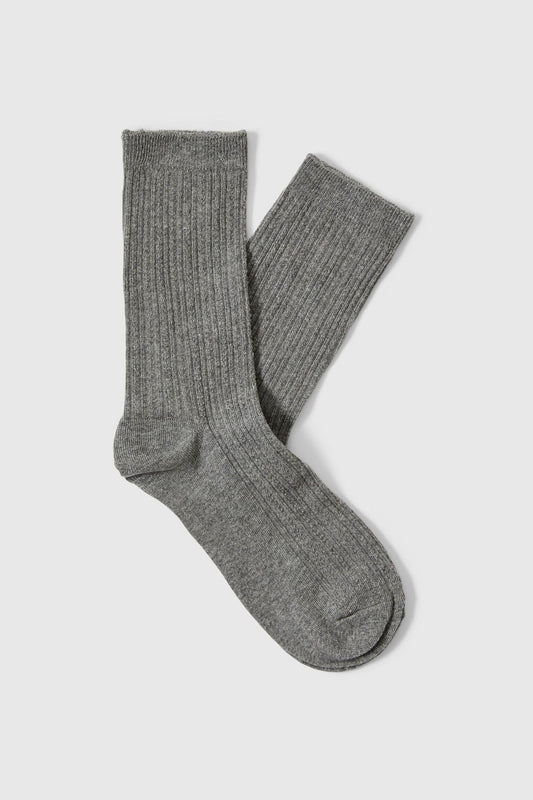 Slfdiana Grey Melange Socks