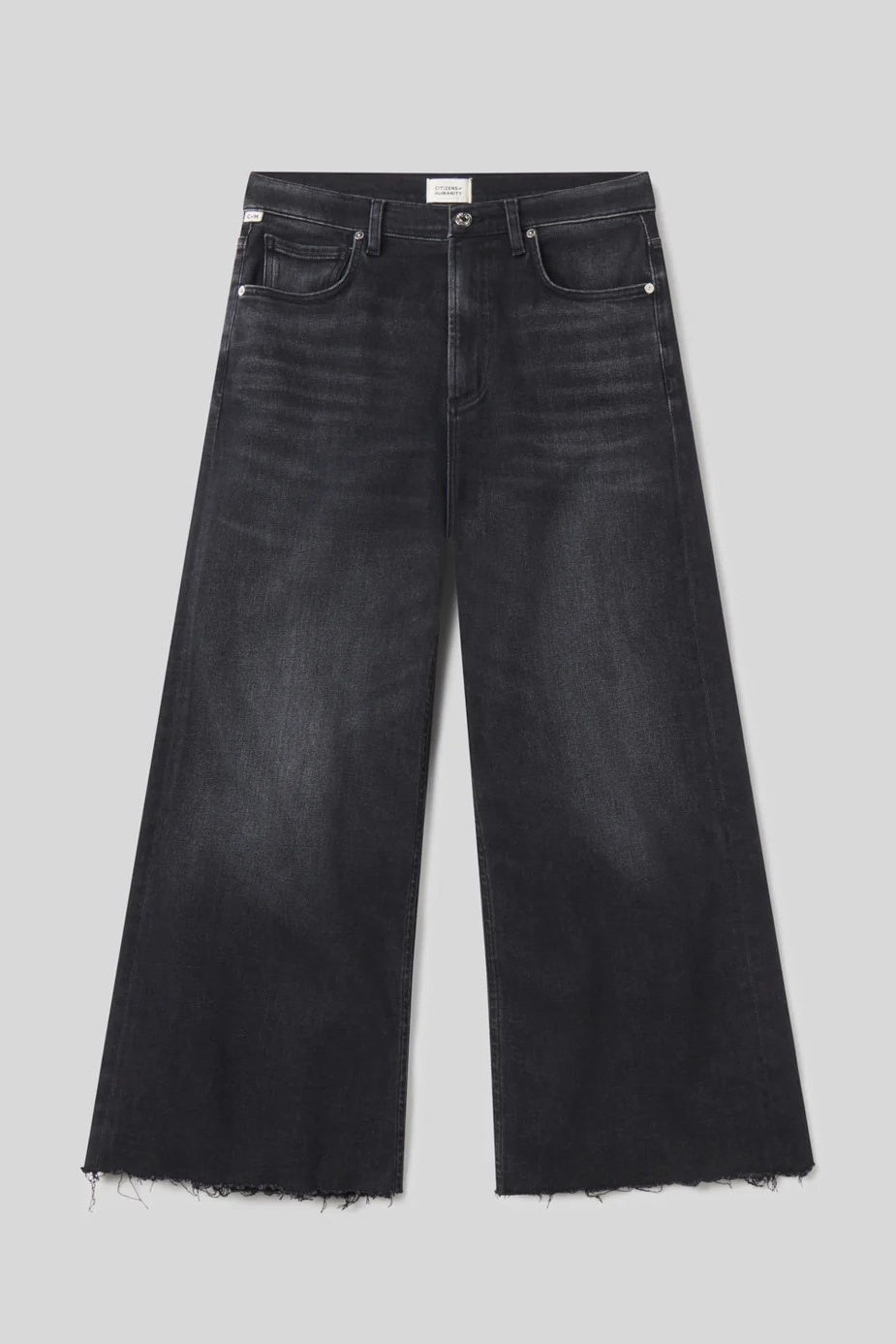 Lyra Wide Leg Medallion Crop Jeans