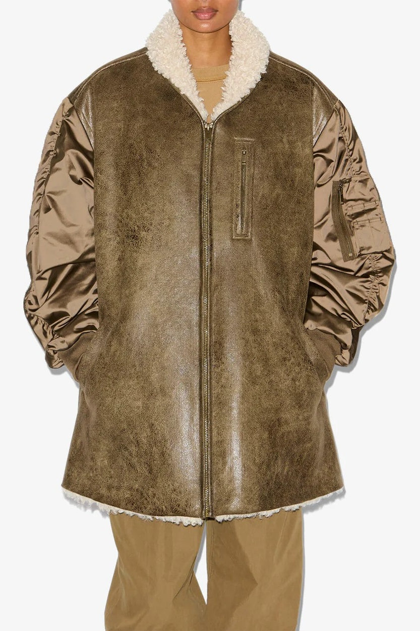 Evina Khaki Coat