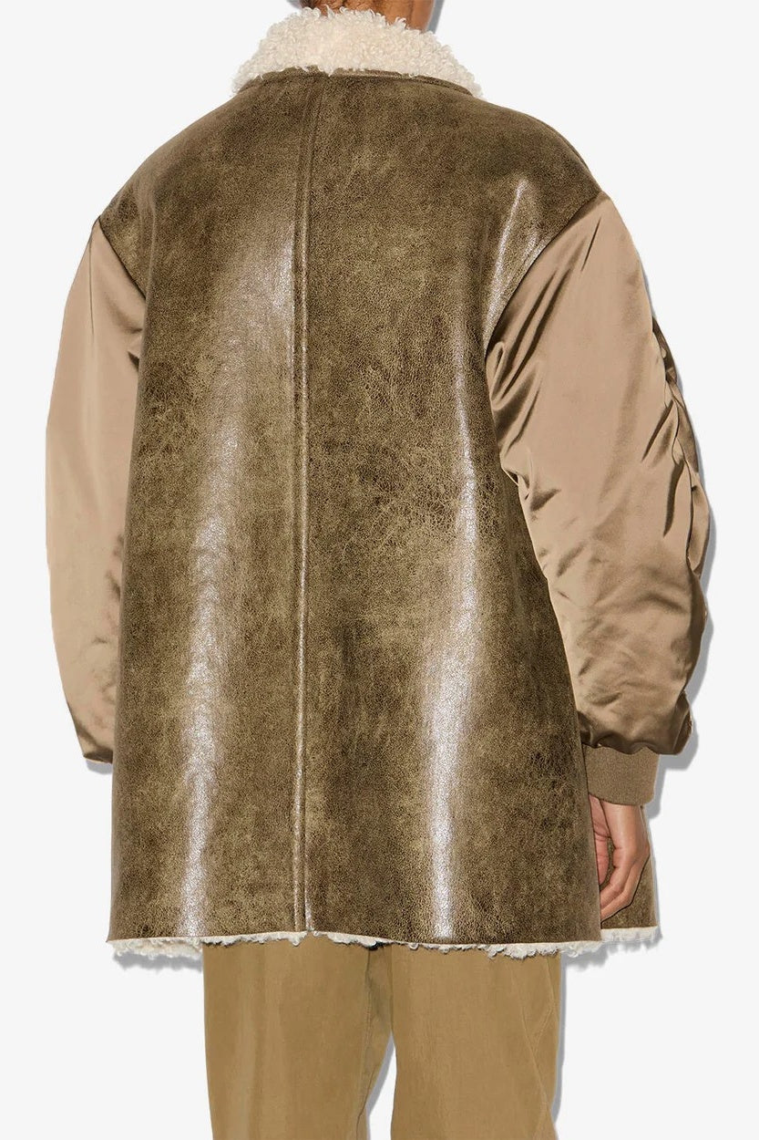 Evina Khaki Coat