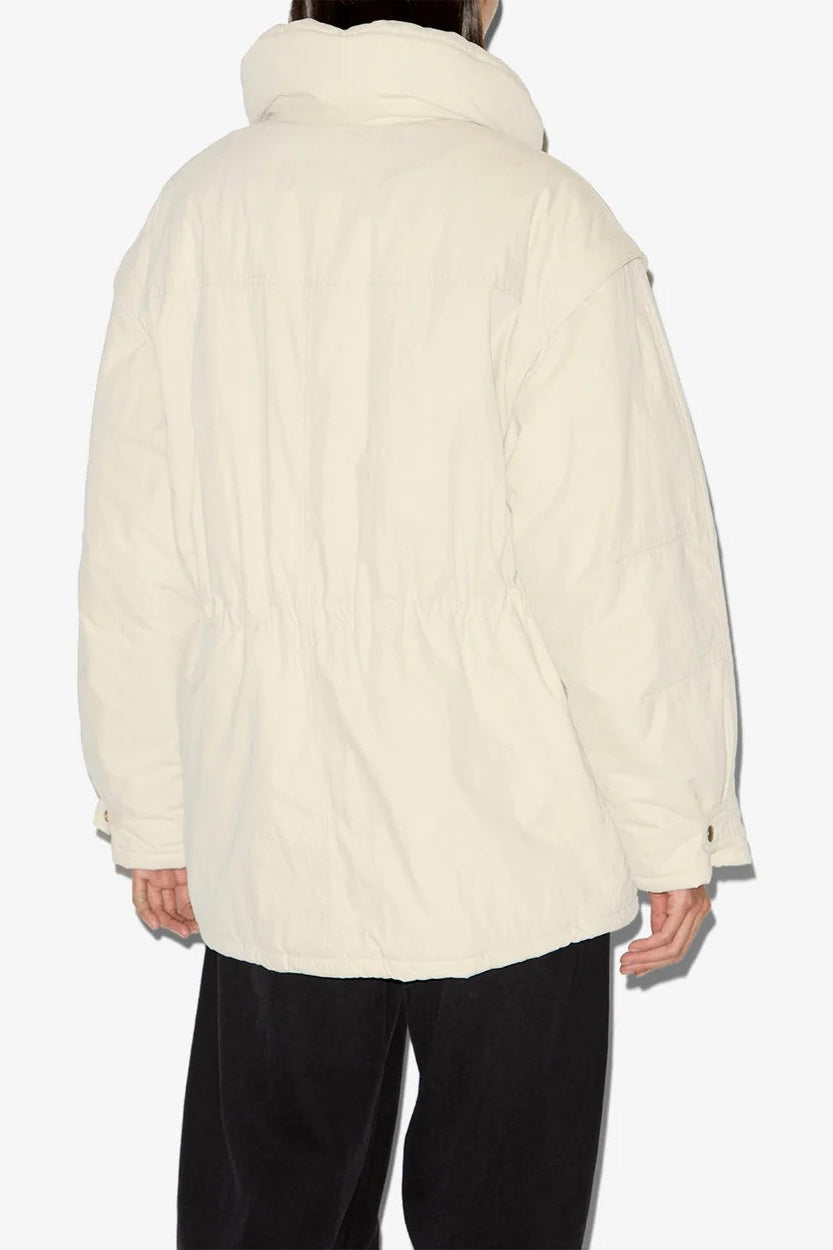 Damone Ecru Padded Coat