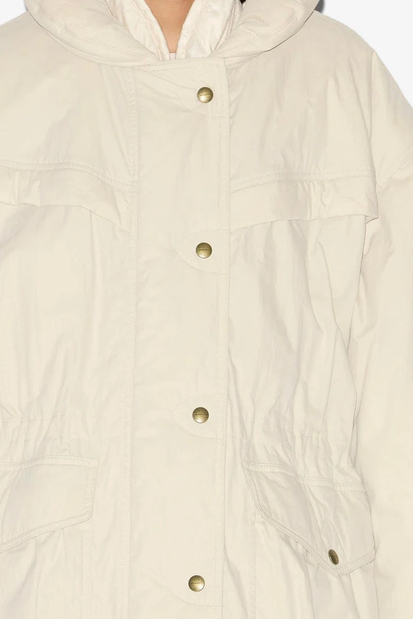 Damone Ecru Padded Coat