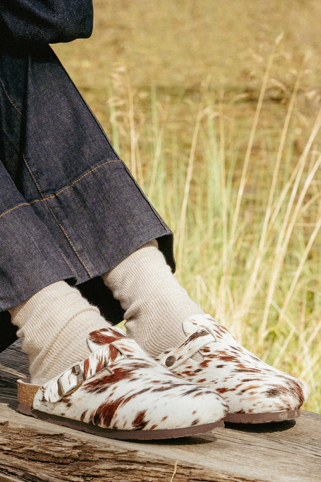 Riva Cow Leather Clogs