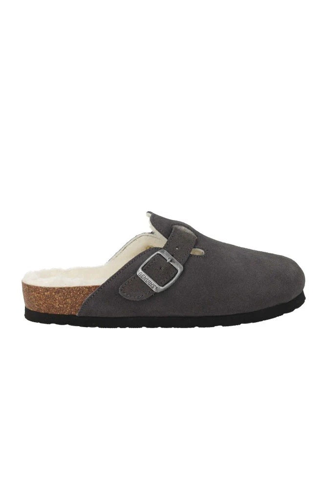 Riva Mandalora Grey Sheerling Clogs