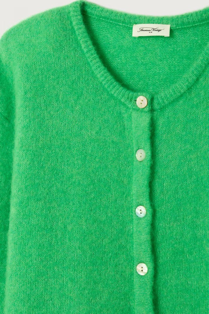 Vitow Green Garden Melange Cardigan