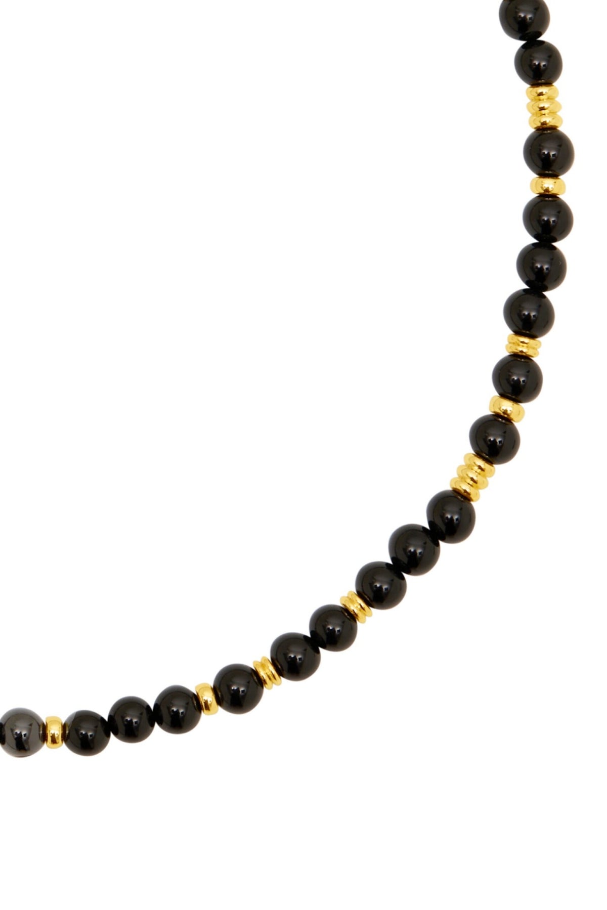 Jaipur Black Agate Necklace