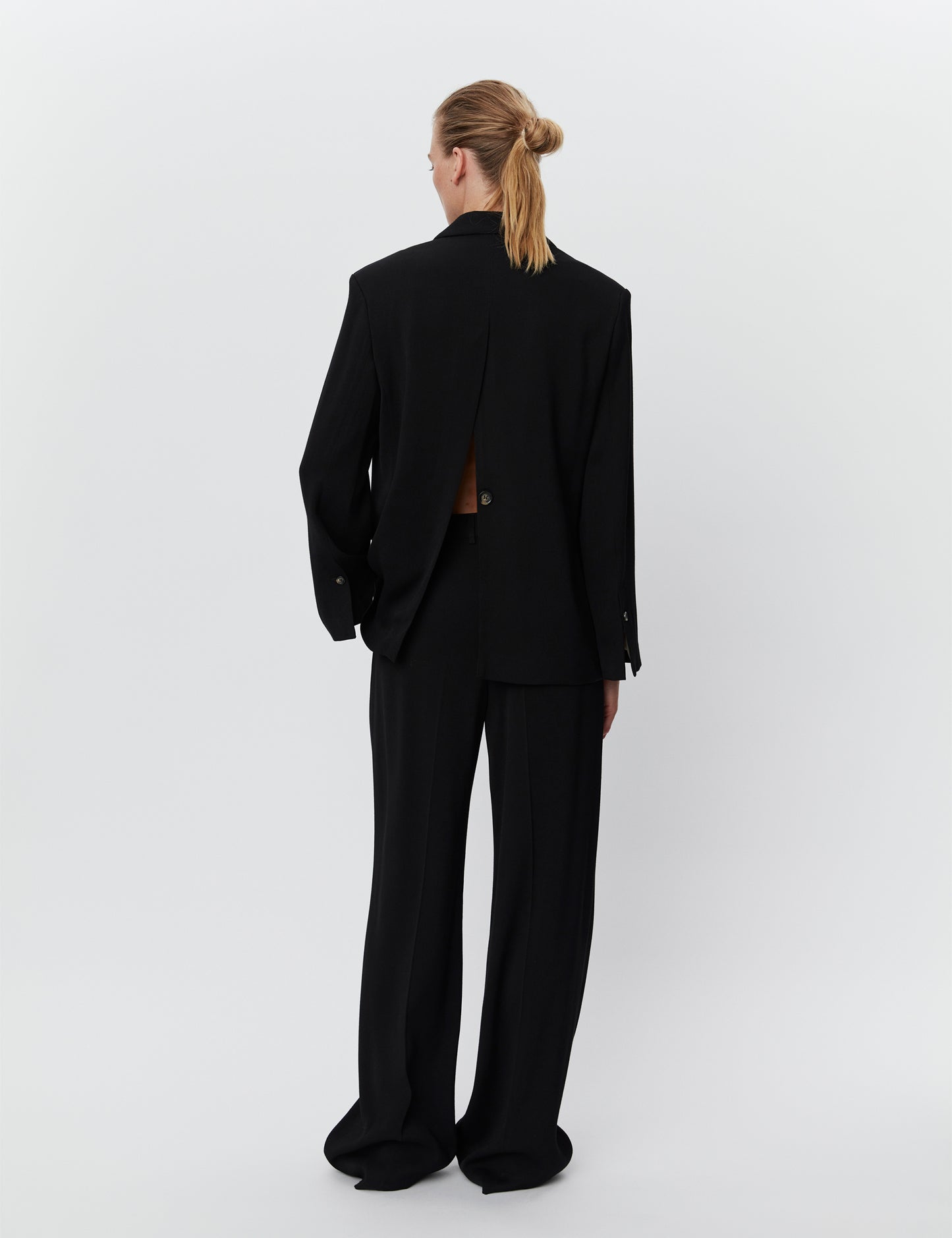 Day Birger - Yoko Black Open-Back Blazer