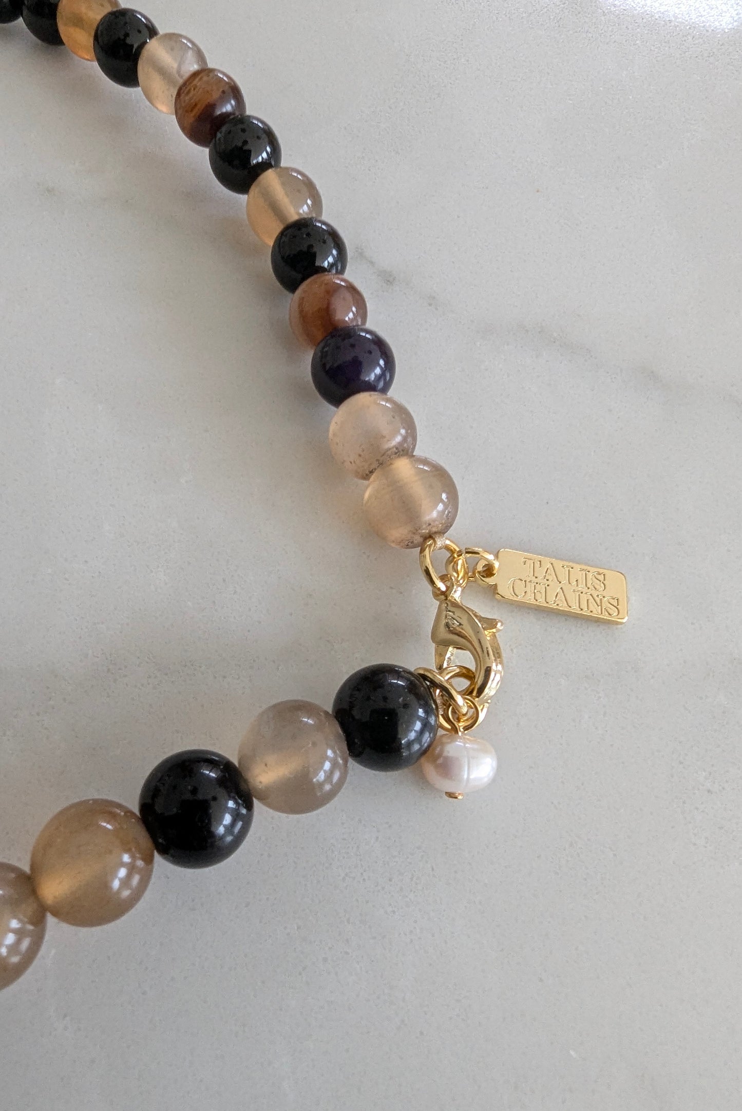 Espresso Multi Tokyo Choker Necklace