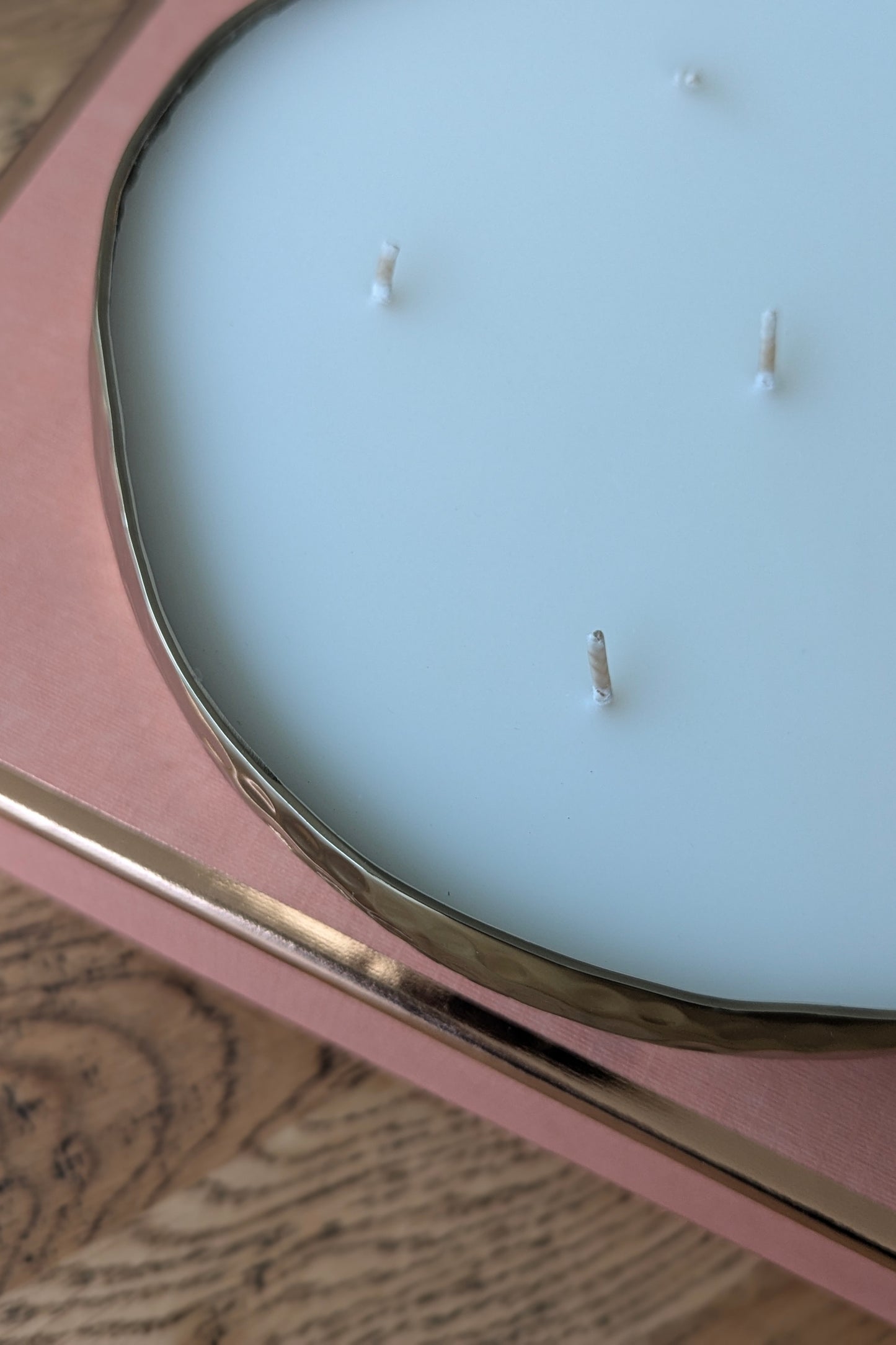 Pale Gold Forest Multi Wick Candle