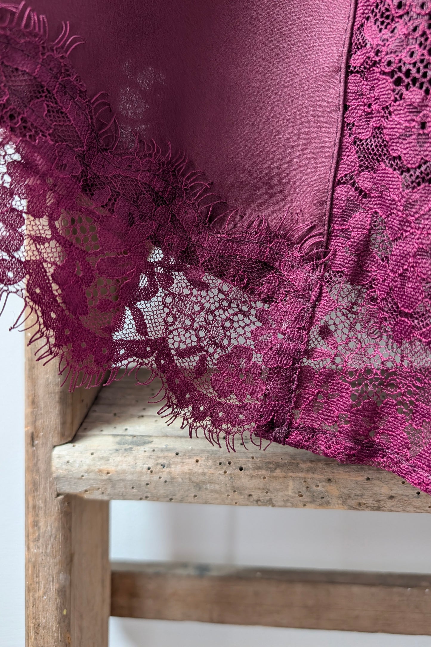 Eyelash Lace Trim Dress
