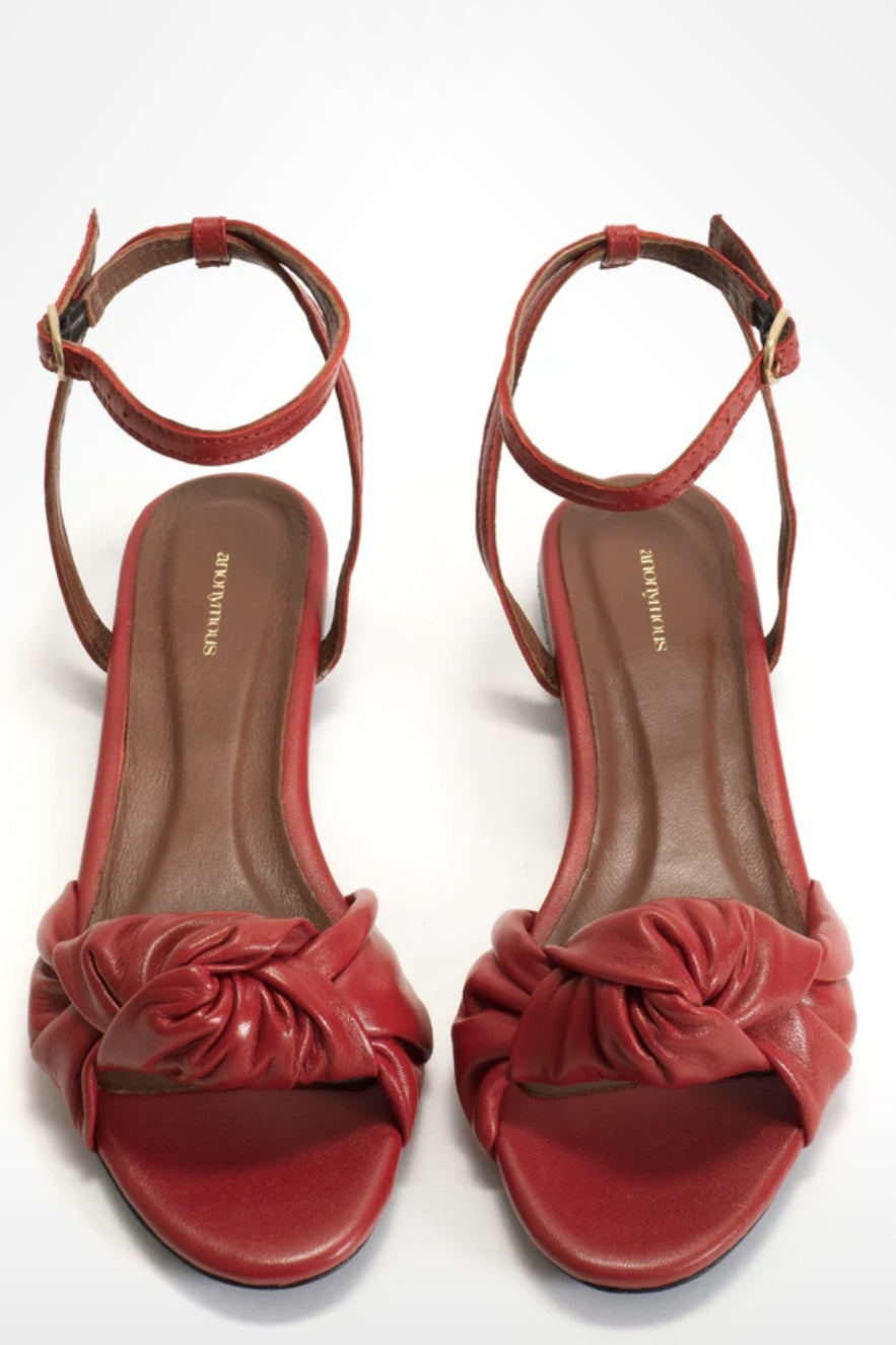 Aliza 10 Red Knot Sandals