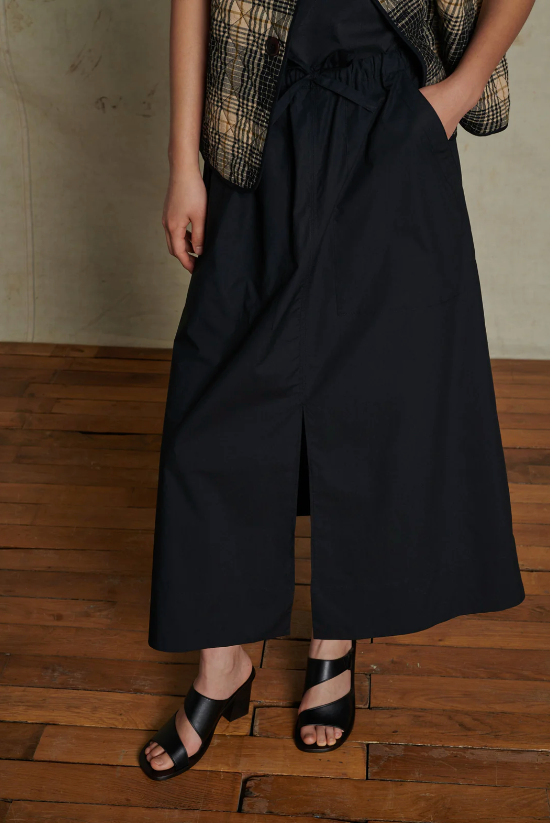 Soeur - Agadir Noir Flared Skirt