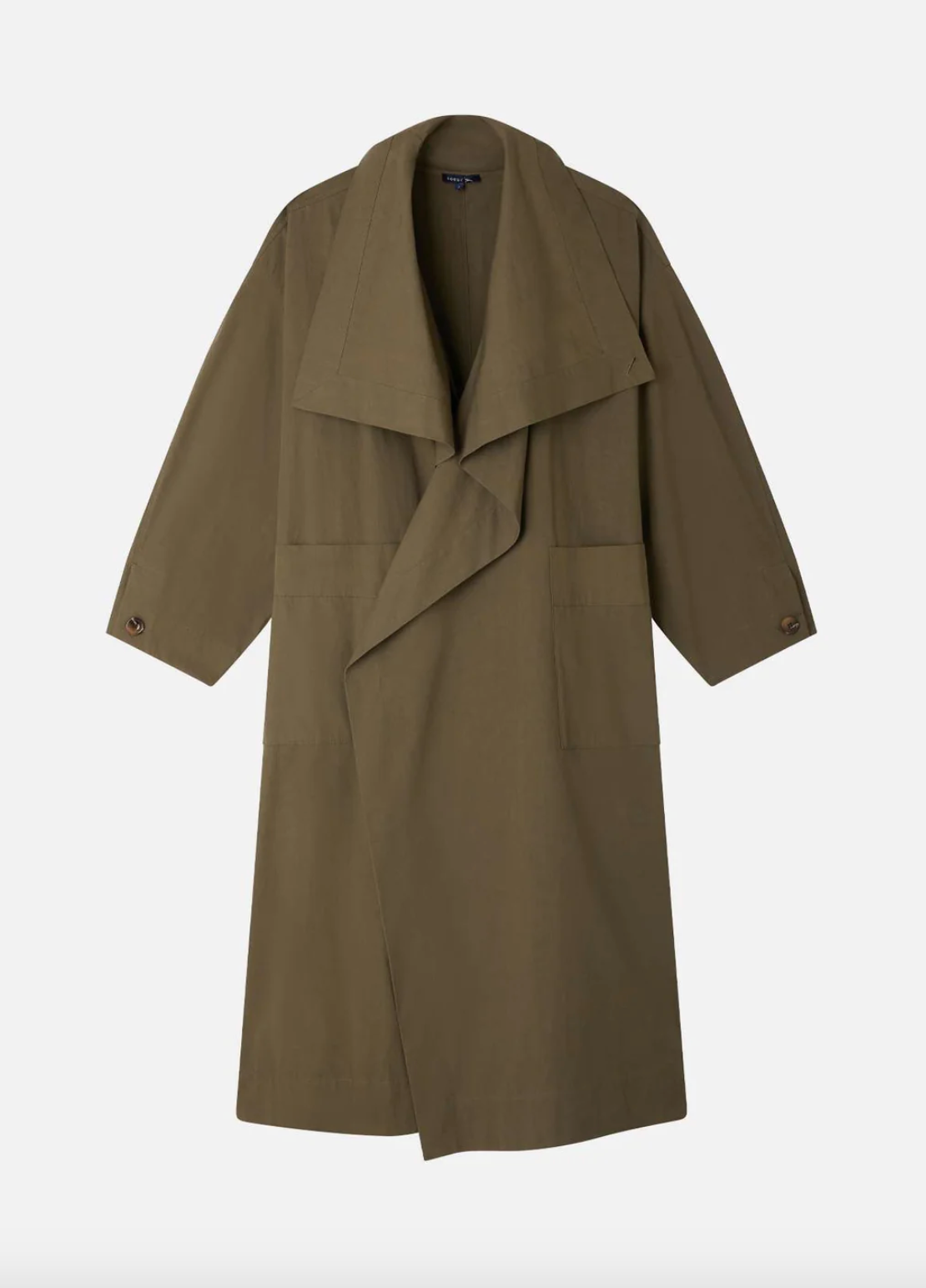 Soeur - Albatros Vert de Gris Trench Coat