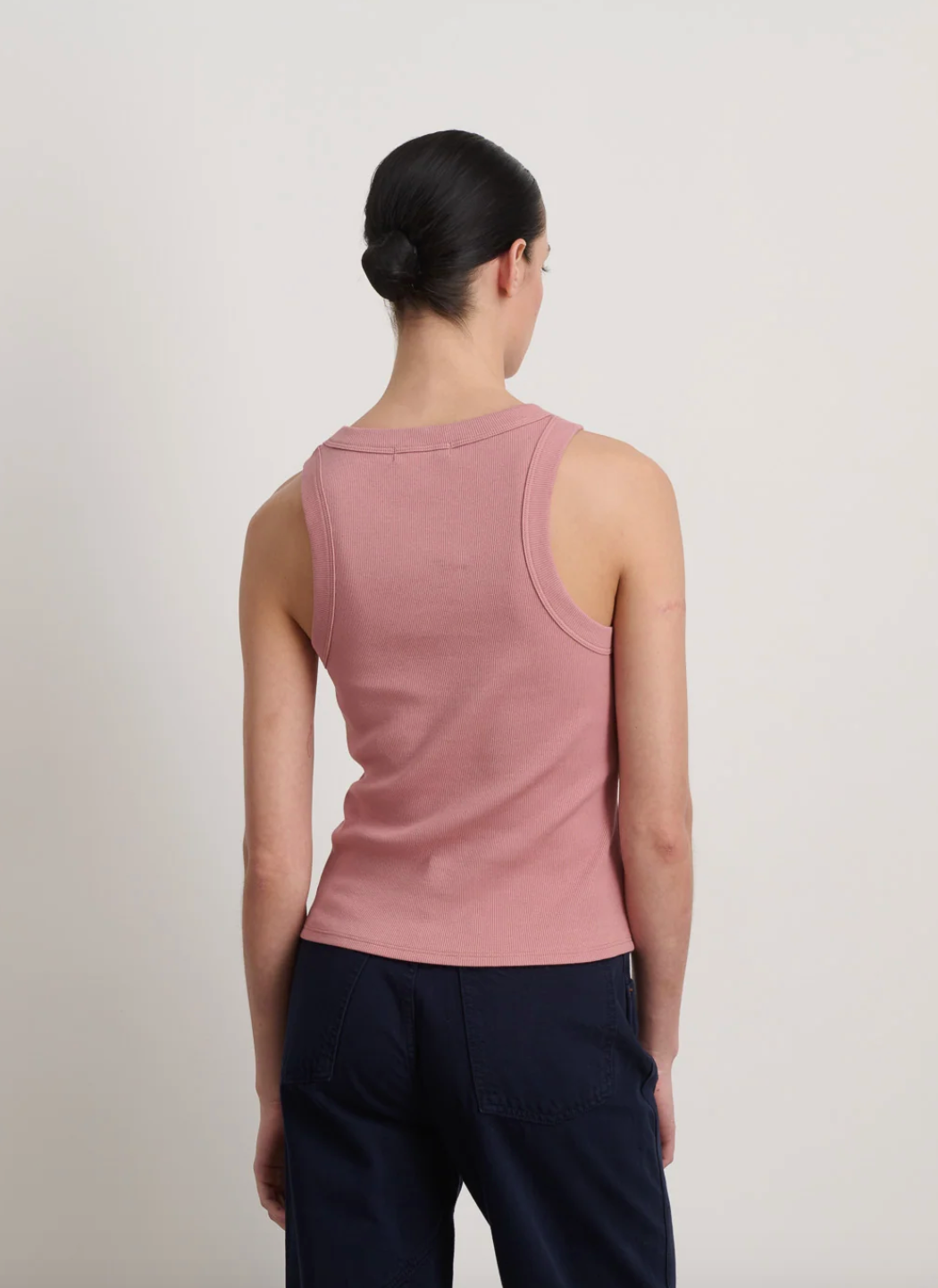 B Sides - Zinnia Overdye Rib Tank - Image 3 of 3