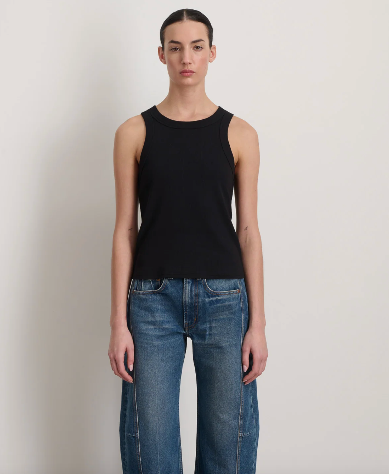 B Sides - Black Rib Tank - Image 2 of 3