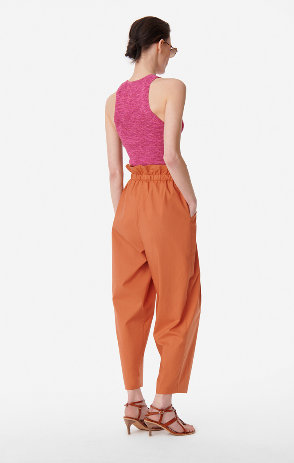 Vanessa Bruno - Casimir Havana High-Waisted Trousers - Image 2 of 4