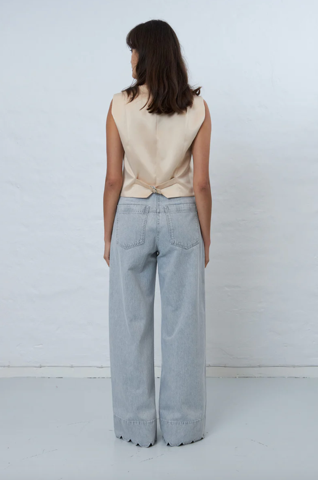 Stella Nova - Vanilla Tailored Tuxedo Vest - Image 5