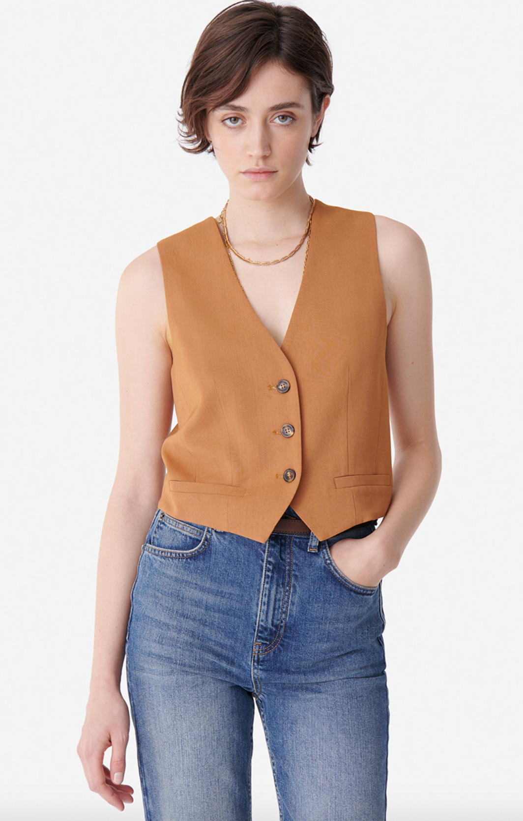 Benson Marron Waistcoat