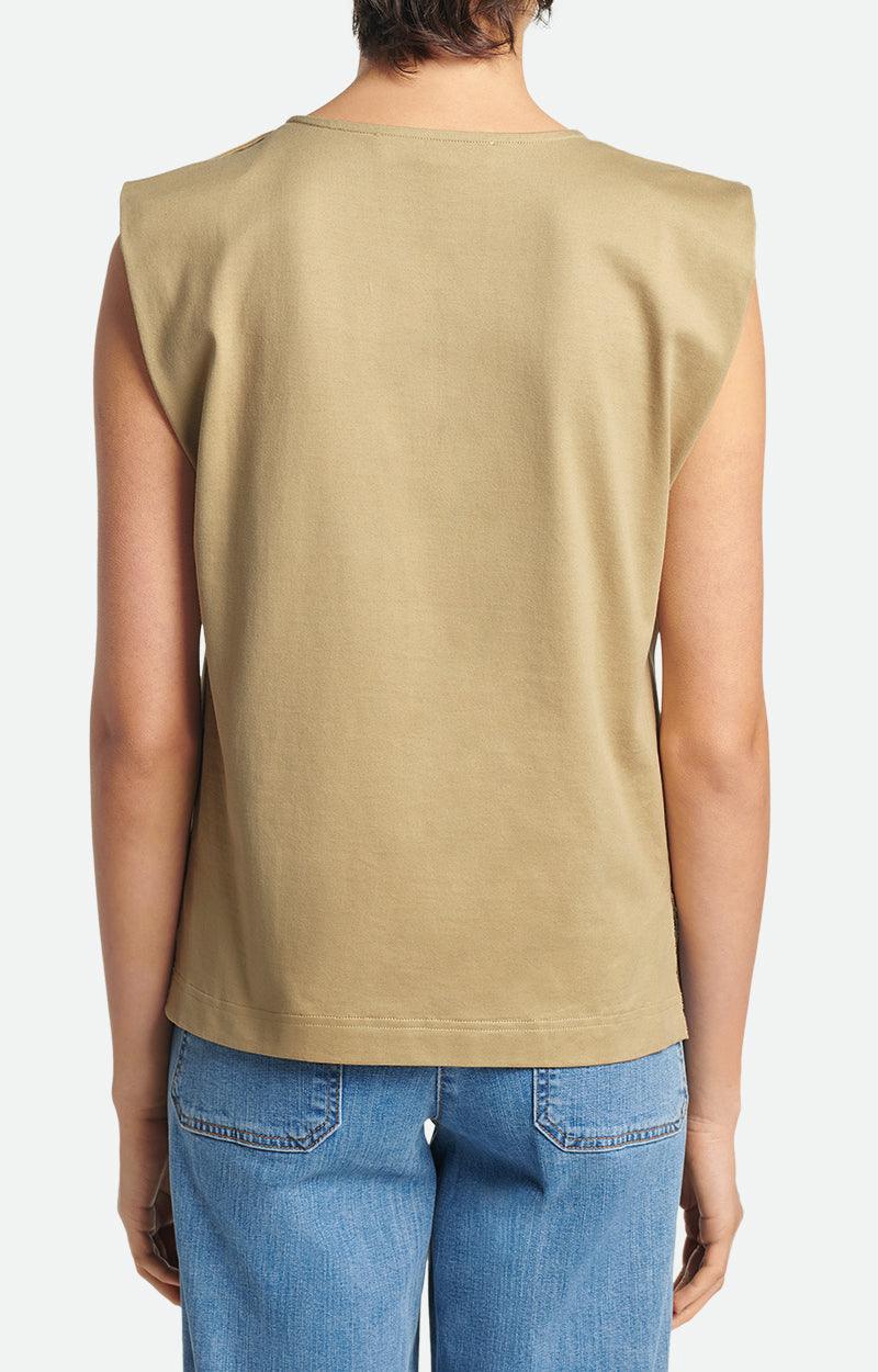 Vanessa Bruno - Amandine Sage Stud Tank - 32 The Guild