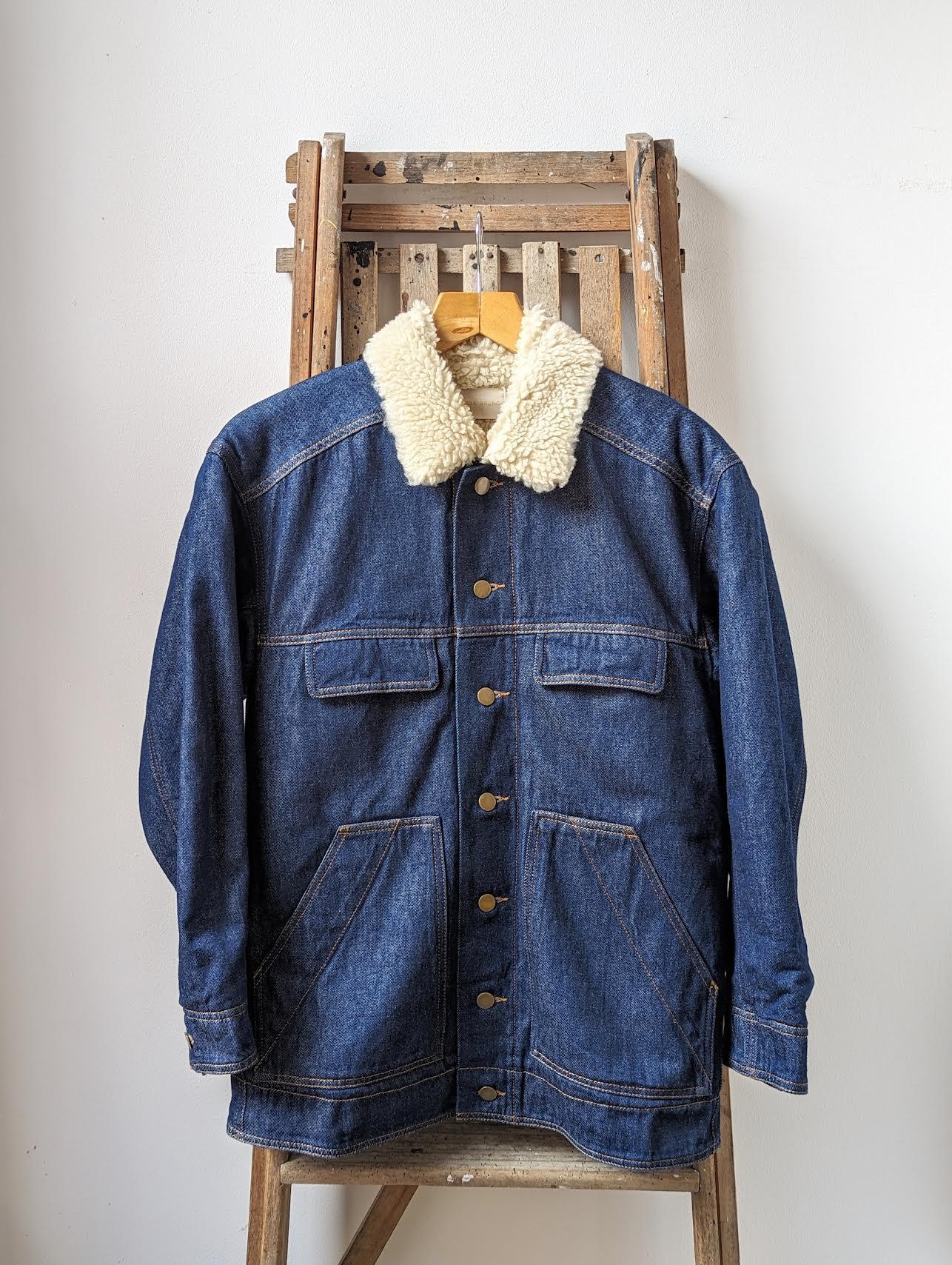 Vanessa Bruno - Anje Sherpa Denim Jacket - 32 The Guild