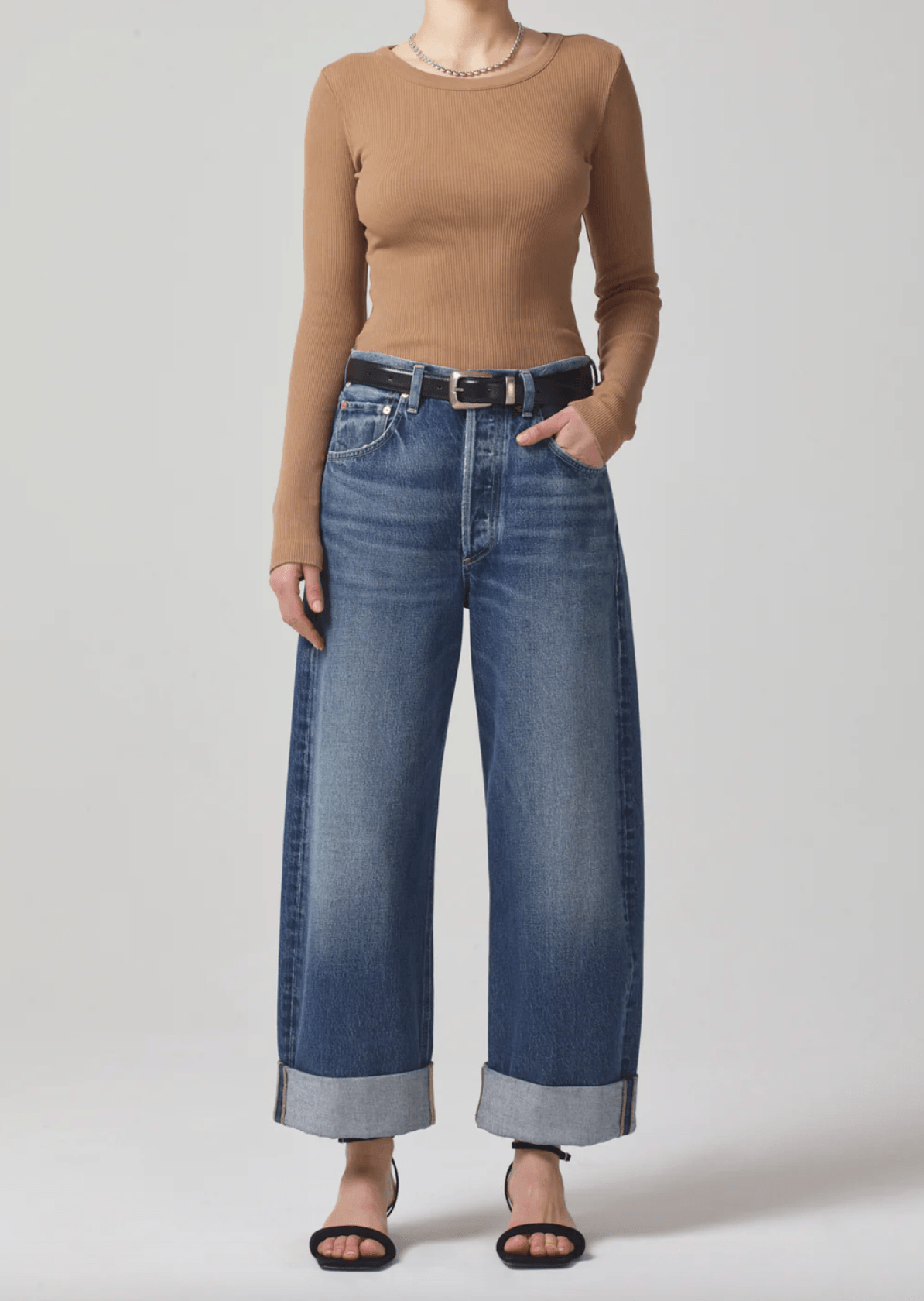 Citizens of Humanity - Ayla Baggy Brielle Cuffed Jeans - 32 The Guild