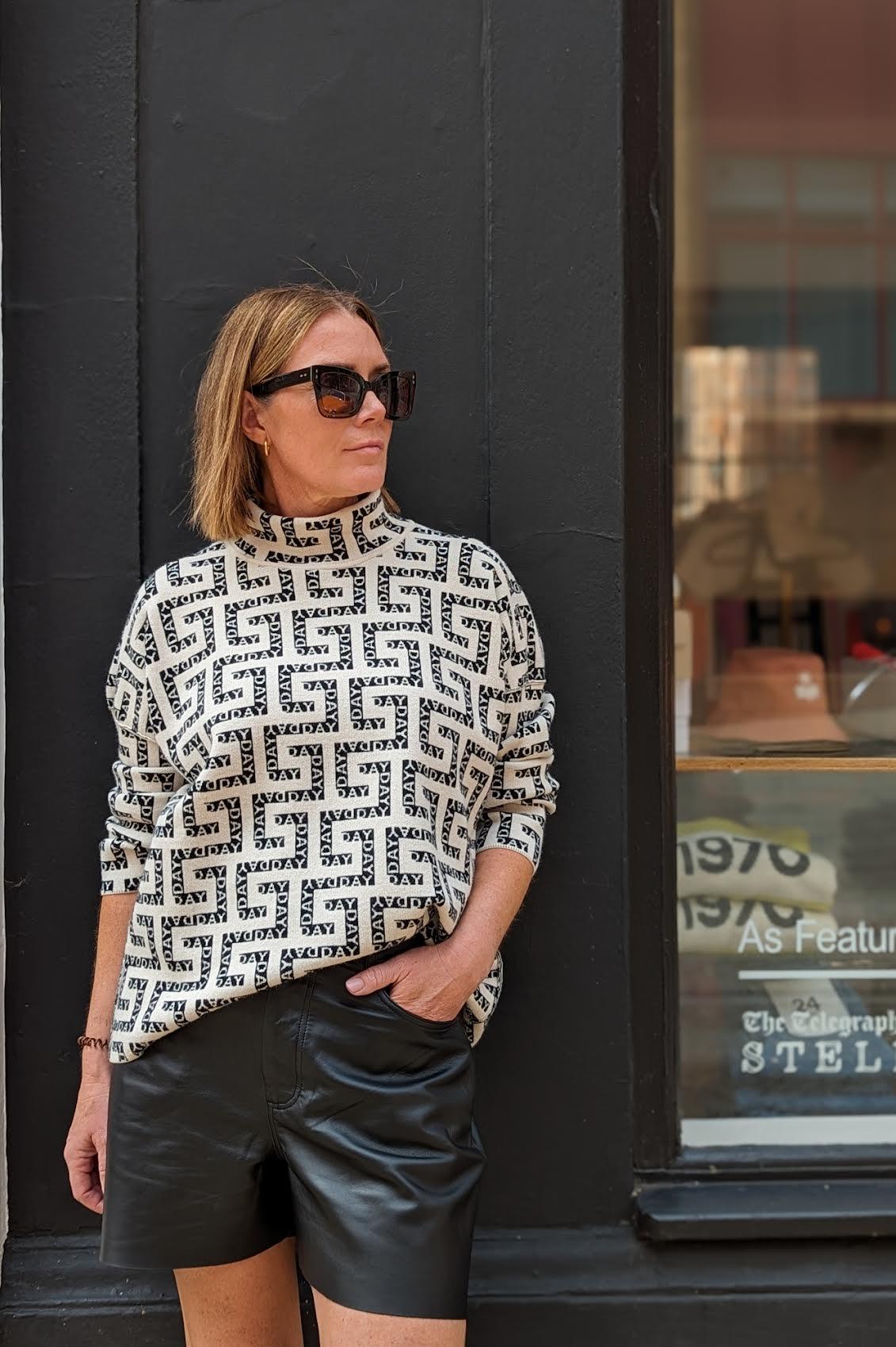 DAY BIRGER - Baker Day Logo Jacquard Jumper - 32 The Guild