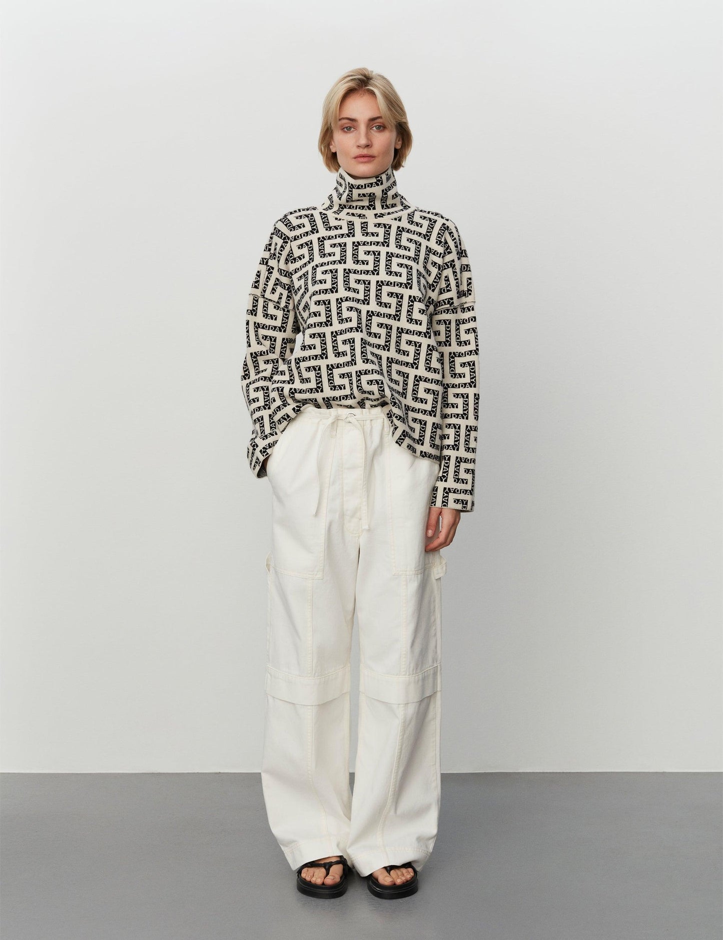 DAY BIRGER - Baker Day Logo Jacquard Jumper - 32 The Guild