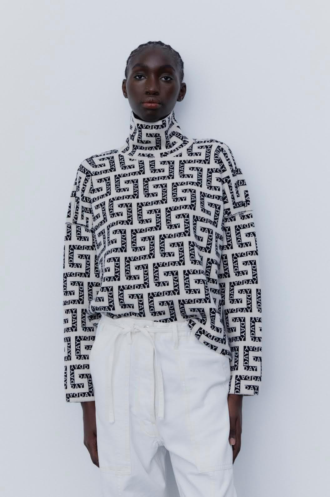 DAY BIRGER - Baker Day Logo Jacquard Jumper - 32 The Guild
