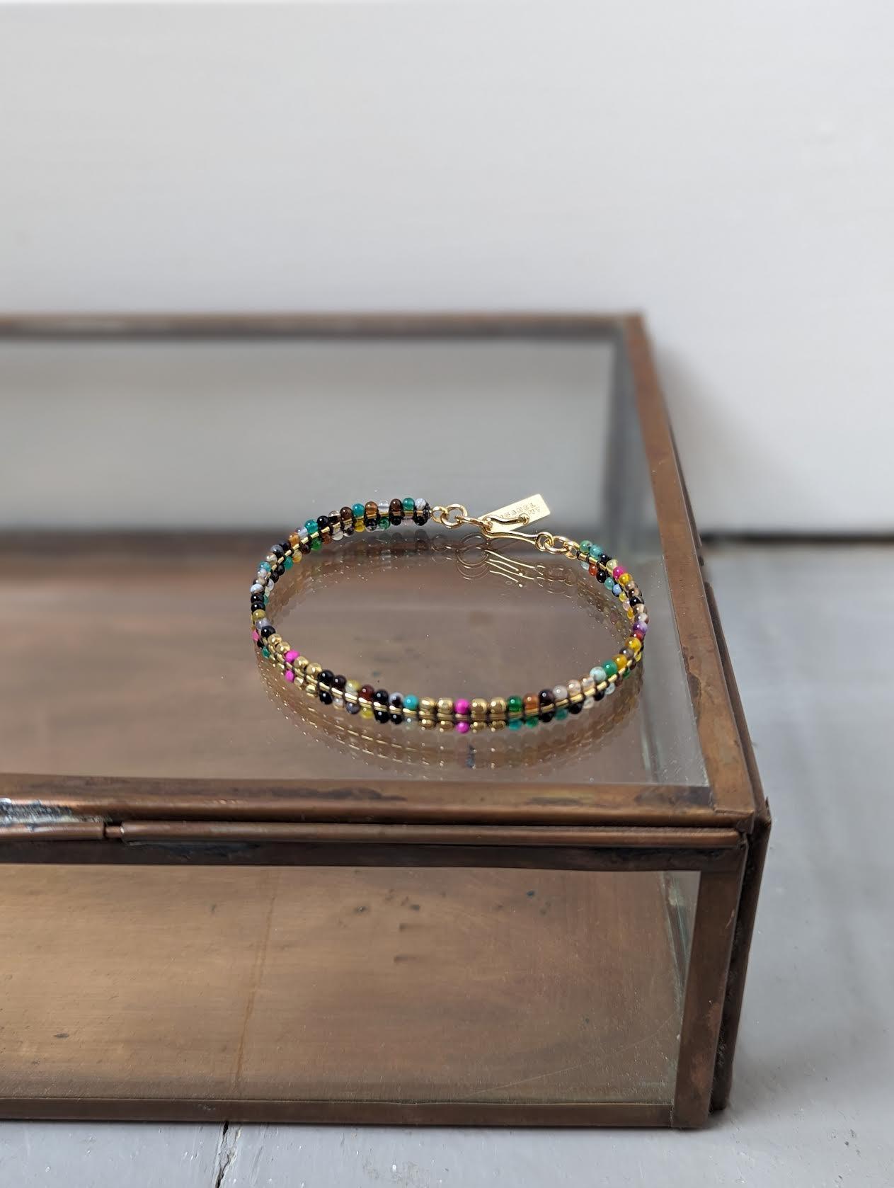 Marant Etoile - Beaded Gem Bracelet - 32 The Guild