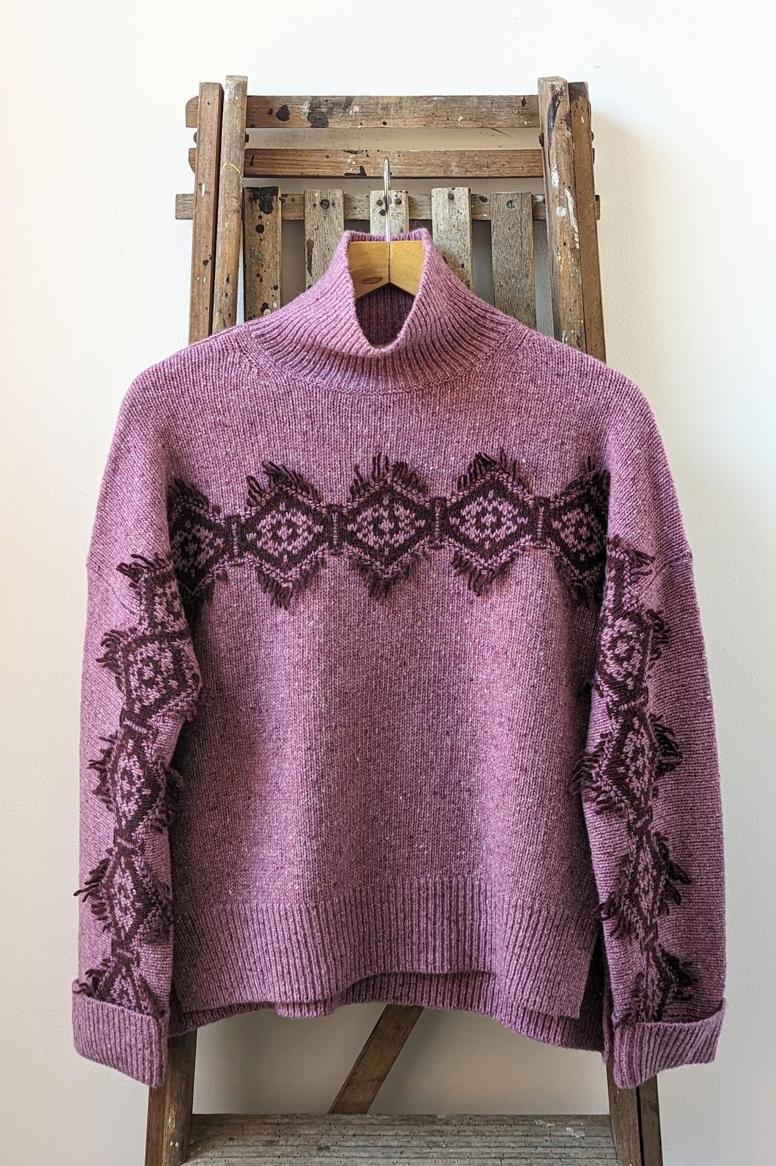 Vanessa Bruno - Benoite Rose Embroidered Jumper - 32 The Guild