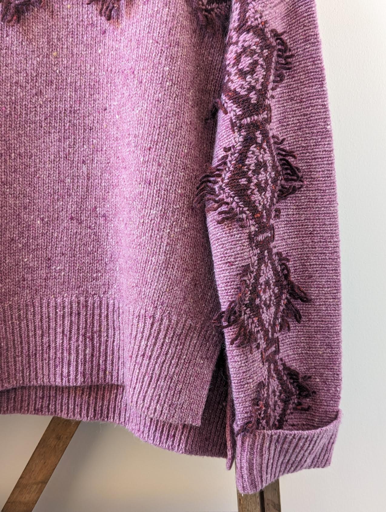 Vanessa Bruno - Benoite Rose Embroidered Jumper - 32 The Guild